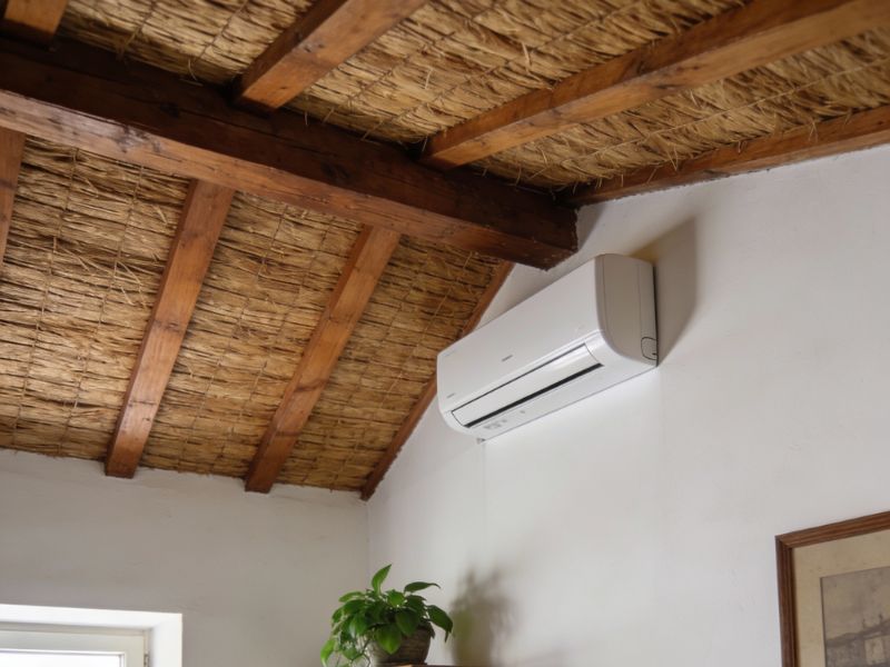 prikaz krova i klima uređaja